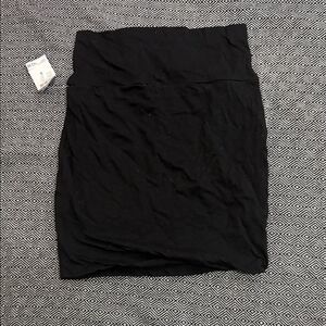 Active Basic Black Mini Skirt